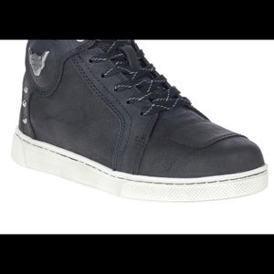 Womens Harley-Davidson leather hightop riding shoe. size 10.